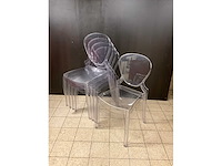 Pedrali queen 650 design restaurantstoelen (20x) - afbeelding 6 van  7