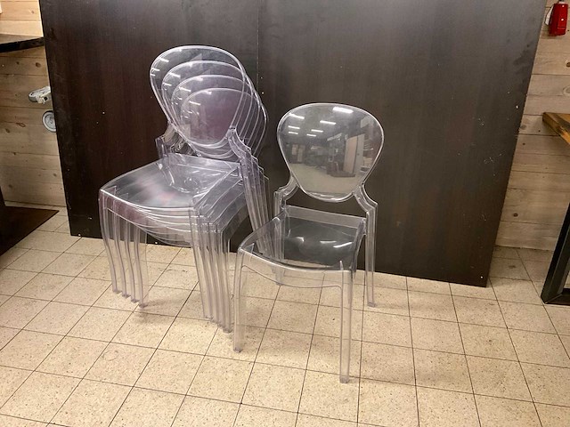 Pedrali queen 650 design restaurantstoelen (40x) - afbeelding 1 van  7