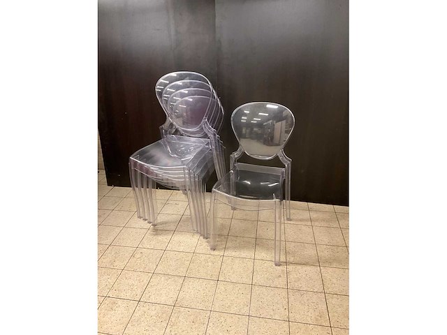 Pedrali queen 650 design restaurantstoelen (40x) - afbeelding 2 van  7