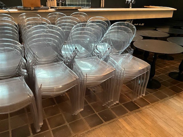 Pedrali queen 650 design restaurantstoelen (40x) - afbeelding 7 van  7