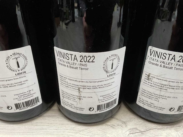 Pedro parra vinista pais 2022 (4x) - afbeelding 3 van  3
