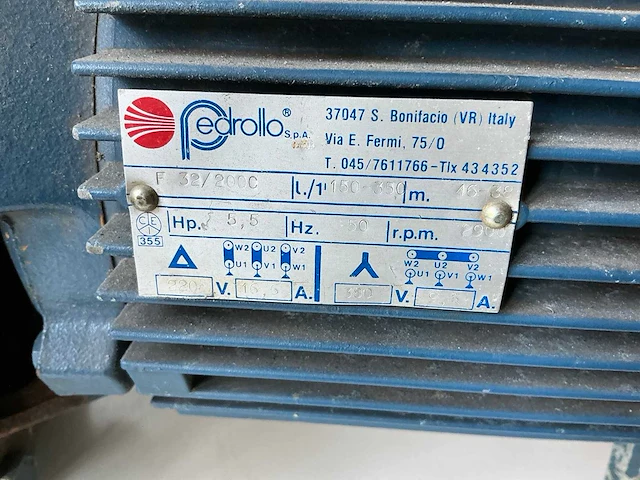 Pedrollo f 32/200c centrifugaalpomp - afbeelding 2 van  3