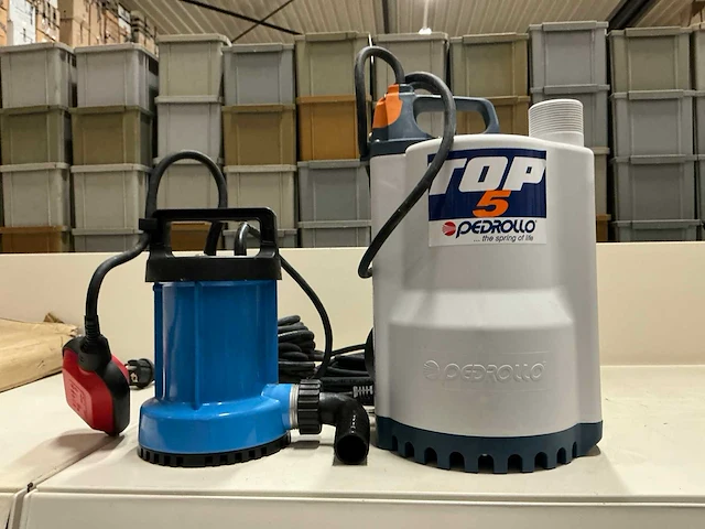 Pedrollo top 5 & babyslib dompelpomp (2x) - afbeelding 1 van  5