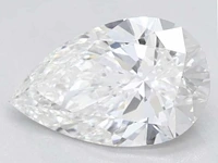 Peer vorm briljant van 2.00 carat (gecertificeerd)