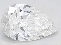 Peer vorm briljant van 2.00 carat (gecertificeerd) - afbeelding 2 van  2