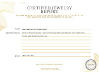 Peer vorm briljant van 5.00 carat (gecertificeerd) - afbeelding 3 van  6