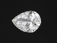 Peervorm moissaniet 4.00 ct - afbeelding 2 van  2