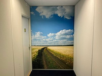 Peesdoek in aluminium frame (2x) - afbeelding 2 van  5