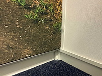 Peesdoek in aluminium frame (2x) - afbeelding 3 van  5