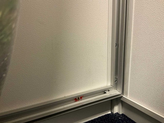 Peesdoek in aluminium frame (2x) - afbeelding 4 van  5