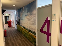 Peesdoek in aluminium frame - afbeelding 1 van  5