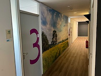 Peesdoek in aluminium frame - afbeelding 2 van  5