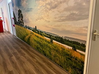 Peesdoek in aluminium frame - afbeelding 3 van  5