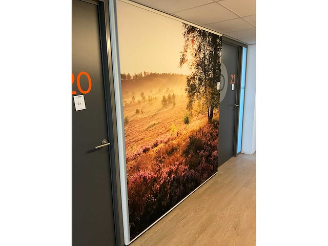 Peesdoek in frame (3x) - afbeelding 3 van  4