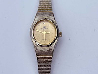 Pegasus two-tone dameshorloge met diamant - afbeelding 2 van  6