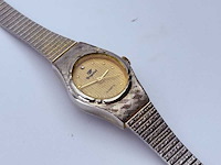 Pegasus two-tone dameshorloge met diamant - afbeelding 3 van  6
