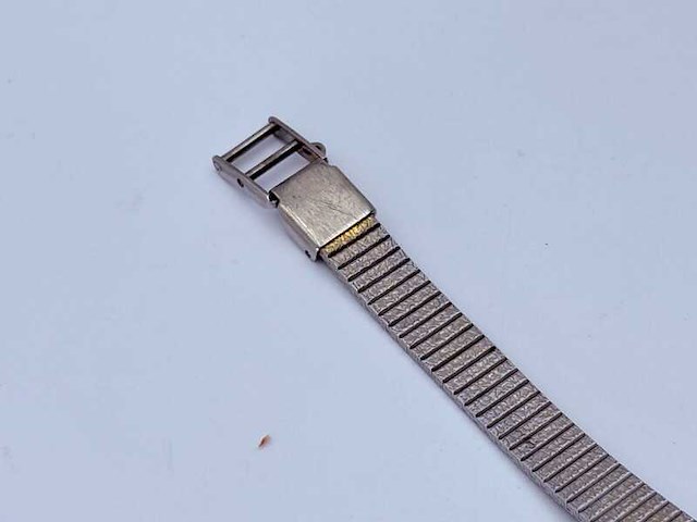 Pegasus two-tone dameshorloge met diamant - afbeelding 6 van  6