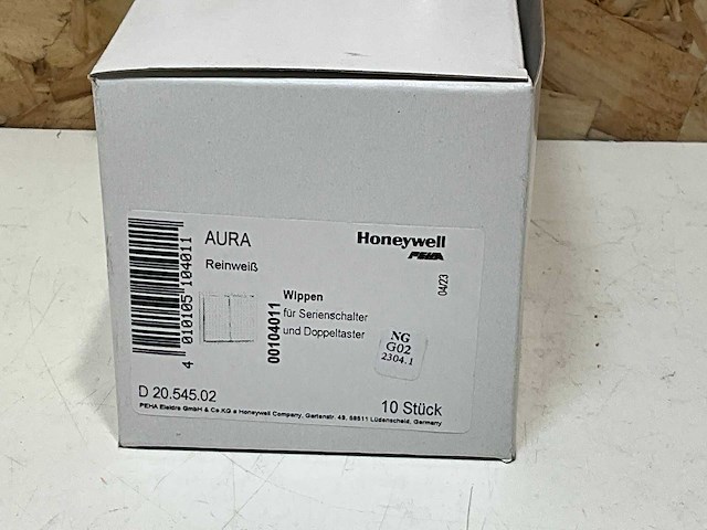 Peha dubbele wip schakelaar wit (80x) - afbeelding 4 van  4