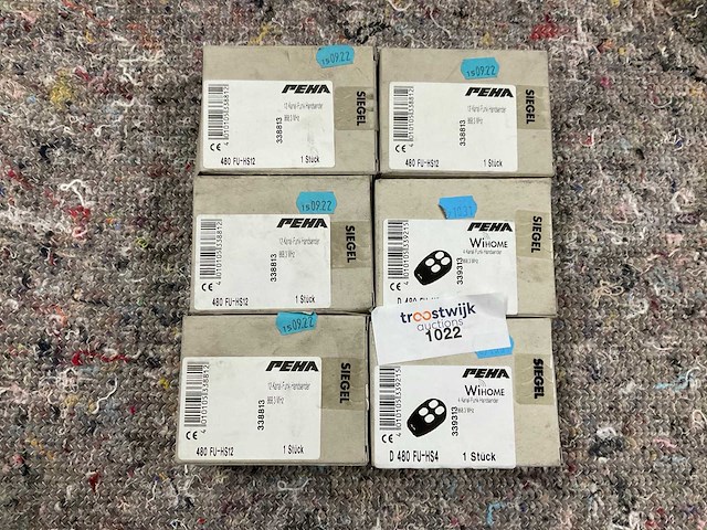 Peha wihome 338813 handzenders (6x) - afbeelding 1 van  1