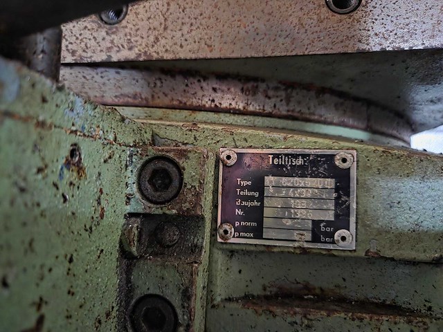 Peiseler - 1982 - tt 520x520 - t-gleuf verdeeltafel - afbeelding 8 van  9