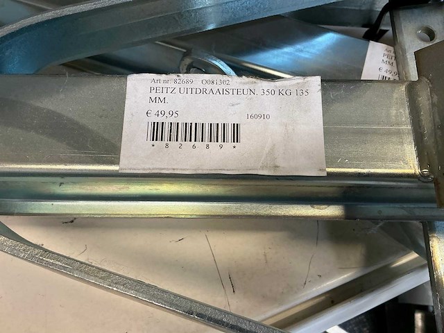 Peitz uitdraaisteun (2x) - afbeelding 3 van  4