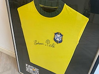 Pelé gesigneerd shirt - afbeelding 2 van  4