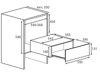 Pelgrim acl624rvs accessoires lade - afbeelding 2 van  3