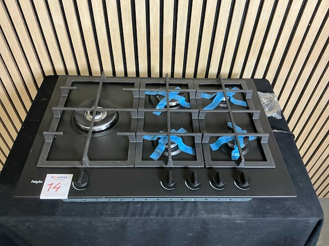Pelgrim gk4075mat. inbouw gaskookplaat - afbeelding 1 van  6