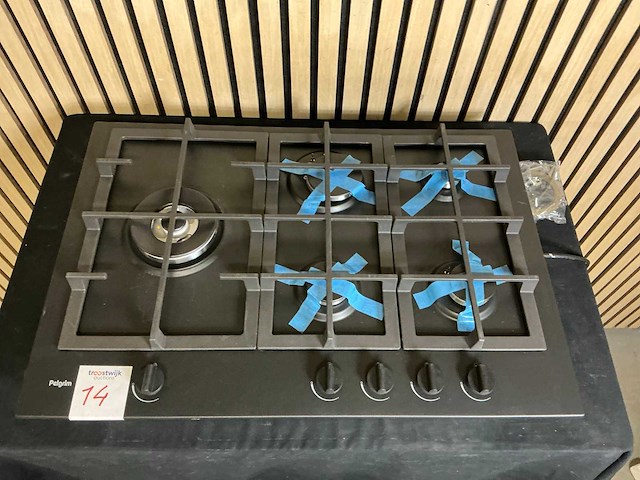 Pelgrim gk4075mat. inbouw gaskookplaat - afbeelding 2 van  6