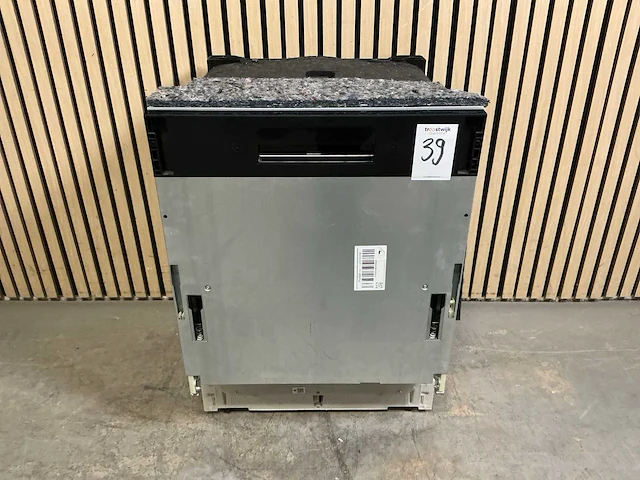 Pelgrim gvwc232ls inbouw vaatwasser - afbeelding 1 van  3