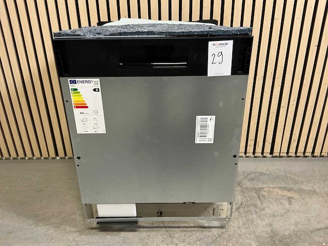 Pelgrim gvwc361l inbouw vaatwasser - afbeelding 1 van  5