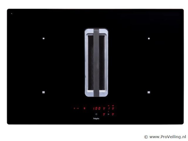 Pelgrim inductiekookplaat met geïntegreerde afzuiging ikr3084f - afbeelding 1 van  2