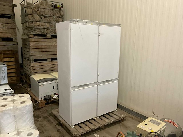 Pelgrim koelkast-diepvries (2x) - afbeelding 1 van  4