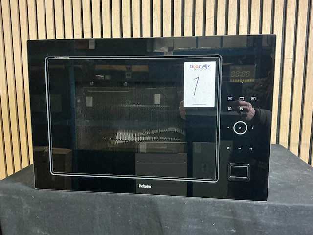 Pelgrim mac113gls inbouw magnetron - afbeelding 1 van  4