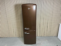 Pelgrim pkv188bruip01 vrijstaande retro koel-vries combinatie - afbeelding 1 van  11