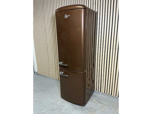 Pelgrim pkv188bruip01 vrijstaande retro koel-vries combinatie - afbeelding 5 van  11