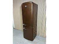 Pelgrim pkv188bruip01 vrijstaande retro koel-vries combinatie - afbeelding 5 van  11