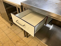 Pelgrim rvs werktafel met fornuis - afbeelding 2 van  10
