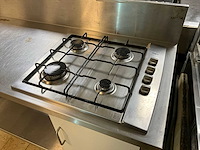 Pelgrim rvs werktafel met fornuis - afbeelding 4 van  10