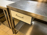Pelgrim rvs werktafel met fornuis - afbeelding 10 van  10