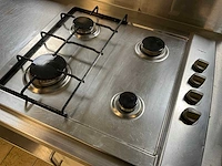 Pelgrim rvs werktafel met fornuis - afbeelding 5 van  10