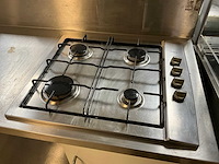 Pelgrim rvs werktafel met fornuis - afbeelding 3 van  7