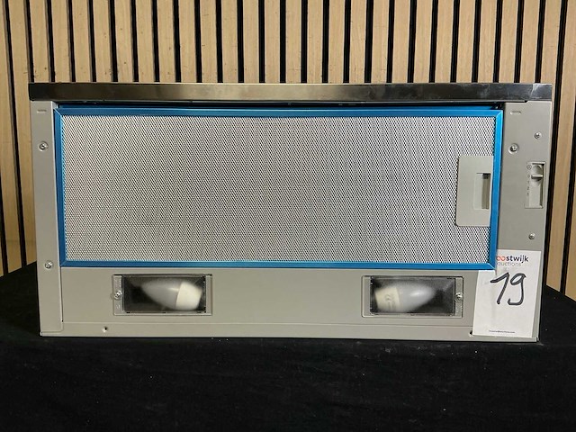 Pelgrim slk635rvs vlakschermafzuigkap - afbeelding 1 van  3