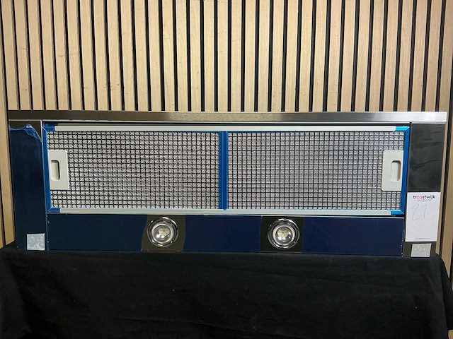 Pelgrim slk985rvs vlakschermafzuigkap - afbeelding 1 van  6