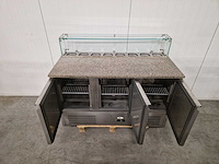 Pelican - saladette - pizzawerkbank - 3-deurs koelwerkbank - afbeelding 2 van  2