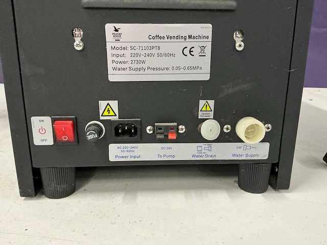 Pelican rapido sc-71103pt8 koffiemachine - afbeelding 8 van  11