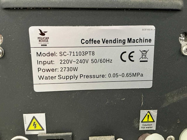 Pelican rapido sc-71103pt8 koffiemachine - afbeelding 9 van  11