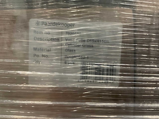 Pelle cilinder vazen - afbeelding 5 van  5