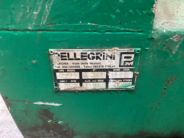 Pellegrini - mc15/b - compressor - afbeelding 10 van  11