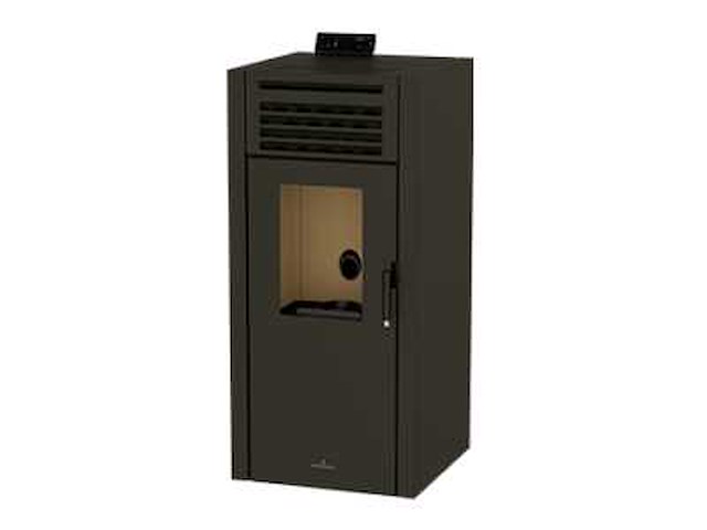 Pelletkachel - bronpi - adel - vrijstaand zwart - afbeelding 2 van  4